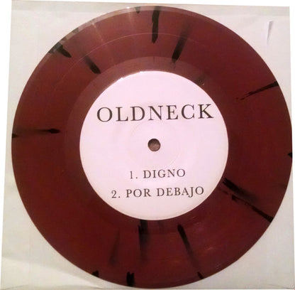 Stoic / Oldneck Split (WHITE W/ GREEN SPLATTER VINYL 7") | Mint (M) Mint (M) - PUNK *NEW/COLOR*