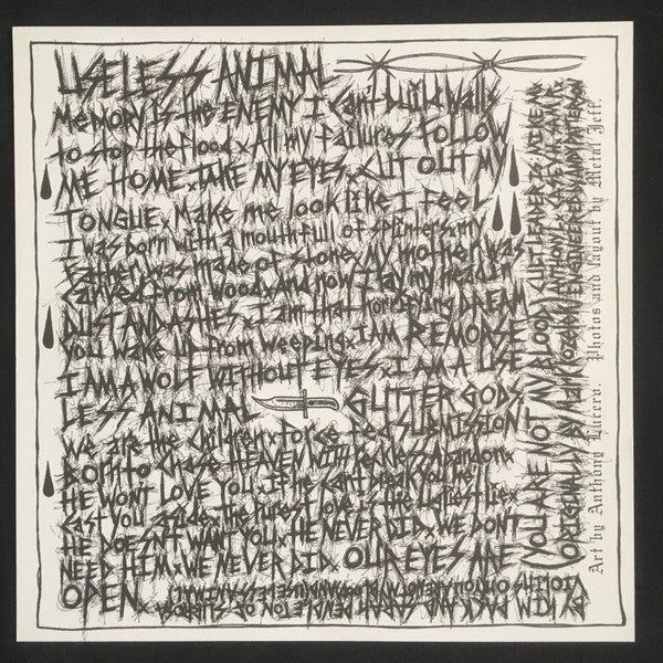 Useless Animal (7" VINYL) *TRANSPARENT BLUE* | Mint (M) Mint (M) - PUNK *NEW/COLOR*