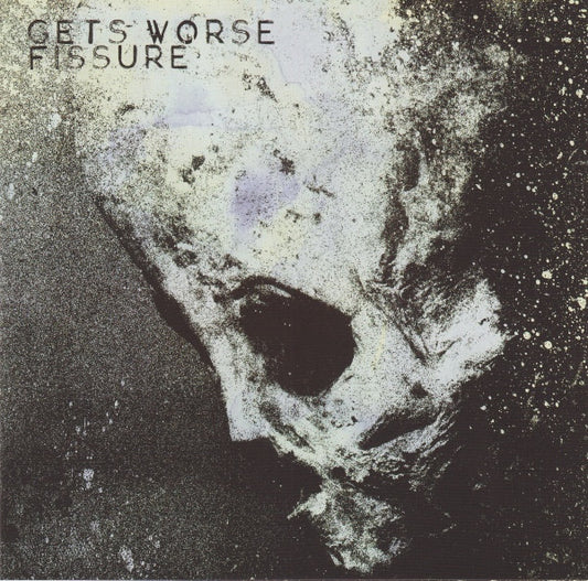 Gets Worse / Fissure Split (BLUE VINYL 7") | Mint (M) Mint (M) - PUNK *NEW/COLOR*