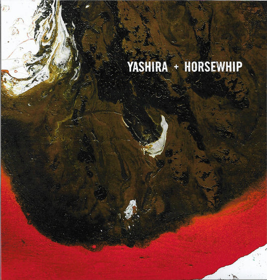 Yashira / Horsewhi Split (WHITE MARBLE VINYL 7") | Mint (M) Mint (M) - PUNK *NEW/COLOR*