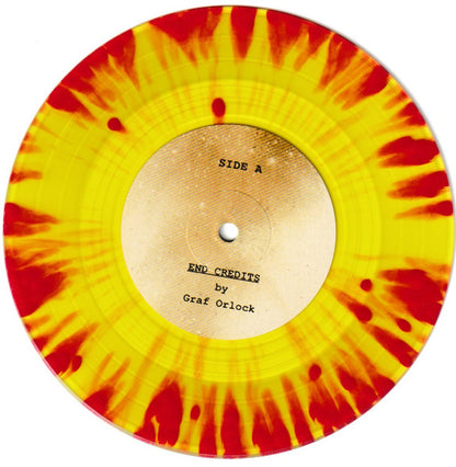 End Credits (YELLOW/RED SPLATTER VINYL 7") | Mint (M) Mint (M) - PUNK *NEW/COLOR*