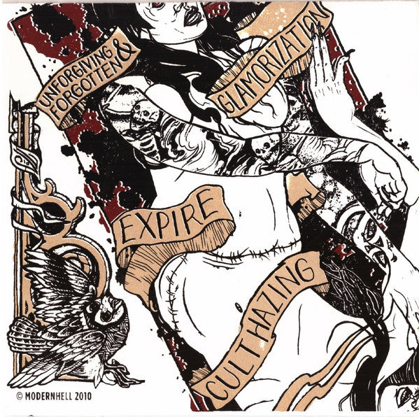 Cult Hazing (7" VINYL) *YELLOW VINYL* HAND-NUMBERED 34/70 W/ COVE INSERT | Mint (M) Mint (M) - PUNK *NEW/COLOR*