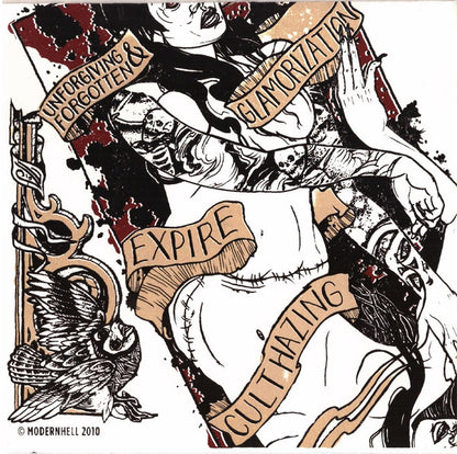 Cult Hazing (7" VINYL) *YELLOW VINYL* HAND-NUMBERED 34/70 W/ COVE INSERT | Mint (M) Mint (M) - PUNK *NEW/COLOR*