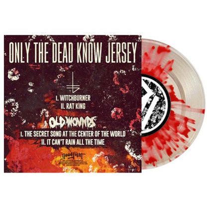Only The Dead Know Jersey (CLEAR W/ RED SPLATTER VINYL 7") | Mint (M) Mint (M) - PUNK *NEW/COLOR*