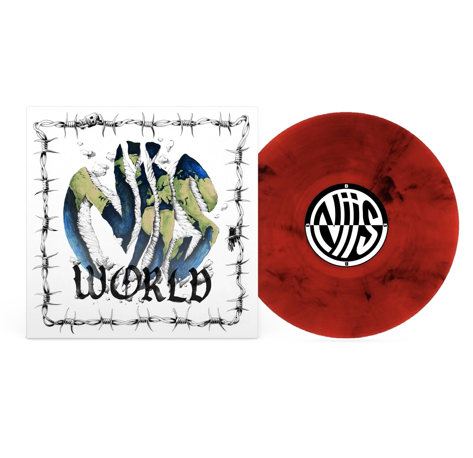 (PRE-ORDER 11/14/25) Niis World (Green Splatter on Clear Vinyl) | Mint (M) Mint (M) - PUNK *NEW/COLOR*