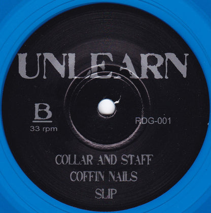 Unlearn (TRANSPARENT BLUE VINYL 7") | Mint (M) Mint (M) - PUNK *NEW/COLOR*