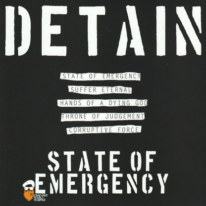 State Of Emergency (7" TRANSPARENT RED VINYL) | Mint (M) Mint (M) - PUNK *NEW/COLOR*