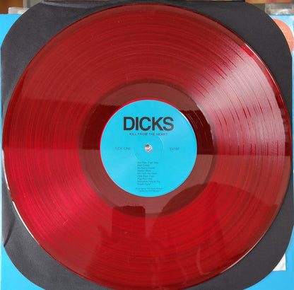 Dicks - Kill From The Heart (TRANSPARENT RED VINYL) | Mint (M) Mint (M) - PUNK *SEALED/COLOR*