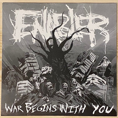 War Begins With You (7" VINYL) *TRANSPARENT RED* | Mint (M) Mint (M) - PUNK *NEW/COLOR*