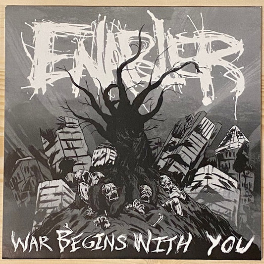 War Begins With You (7" VINYL) *TRANSPARENT RED* | Mint (M) Mint (M) - PUNK *NEW/COLOR*