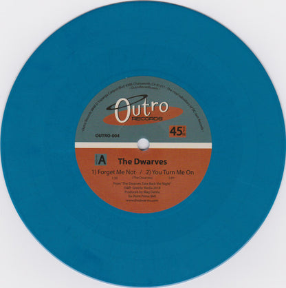 Dwarves Meet The Sloths (7" BLUE VINYL) | Mint (M) Mint (M) - PUNK *NEW/COLOR*