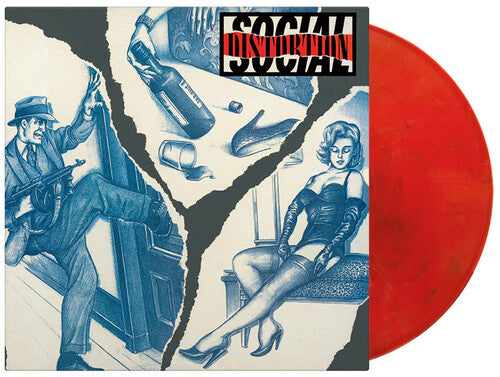 (PRE ORDER 4/17/26) Social Distortion (RED BLACK AND WHITE MARBLE VINYL) | Mint (M) Mint (M) - PUNK *NEW/COLOR*