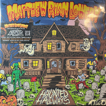 Matthew Ryan Lowery - Haunted Hallways (ORANGE W BLACK SPLATTER VINYL LP / 100 ONLY LTD EDT) | NEW - PUNK *NEW/COLOR*