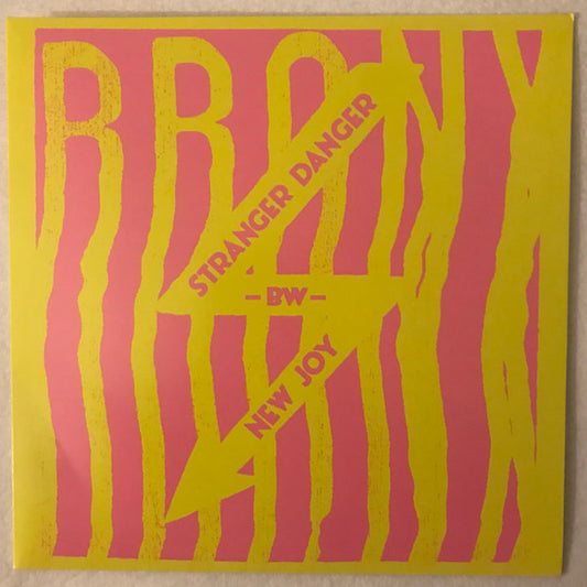 Stranger Danger - BW - New Joy (ORANGE VINYL 7") | Mint (M) Mint (M) - PUNK *NEW/COLOR*