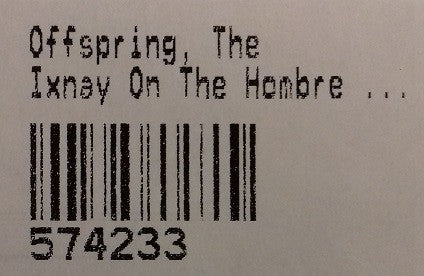 The Offspring - Ixnay On The Hombre (VINYL LP UME B0027383-01 2017) | Mint (M) Mint (M) - PUNK / NEW *SEALED*