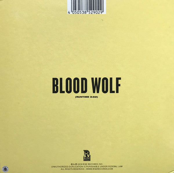 Dance Gavin Dance - Blood Wolf (VINYL 7" RISE NONE 2019) | Mint (M) Mint (M) - PUNK / NEW *SEALED*
