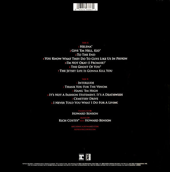 My Chemical Romance - Three Cheers For Sweet Revenge (VINYL LP EYEBALL 9362-49336-3) | Mint (M) Mint (M) - PUNK / NEW *SEALED*