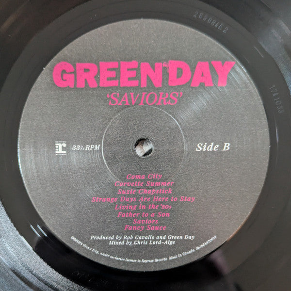 Green Day - Saviors (VINYL LP) | NEW - PUNK / NEW *SEALED*