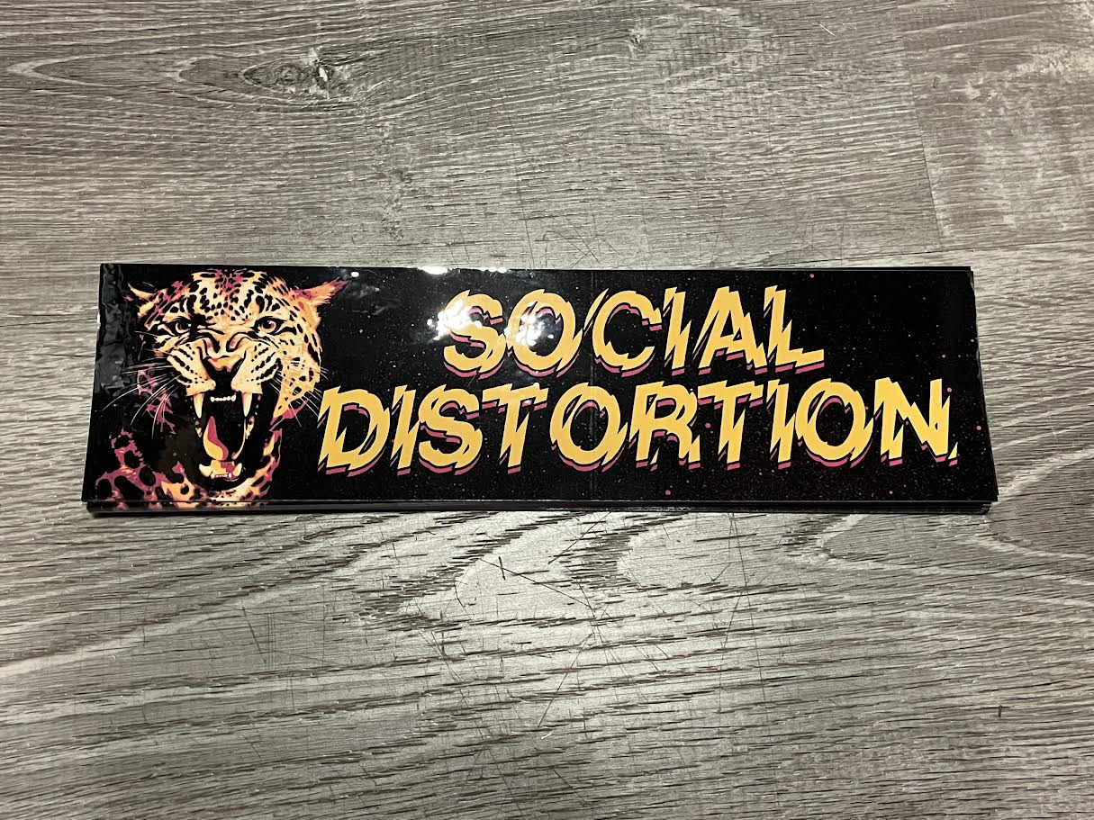 Social Distortion - BORN TO KILL (BUMPER STICKER *OFFICIAL*) | Mint (M) - PUNK *NEW*
