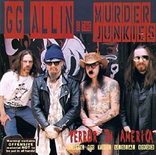 GG Allin & The Murder Junkies Terror in America LP Mint (M) Mint (M)