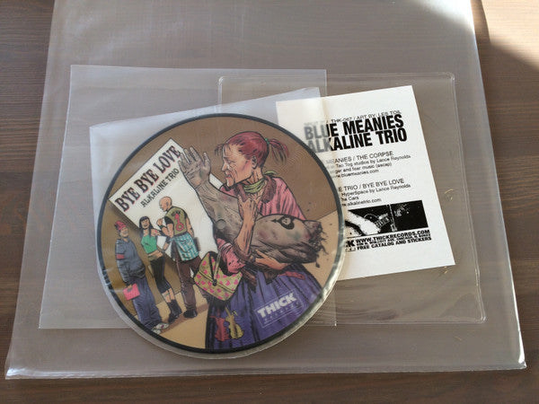 Alkaline Trio / Blue Meanies (VINYL 7" PICTURE DISC) | Mint (M) Mint (M) - PUNK *NEW*