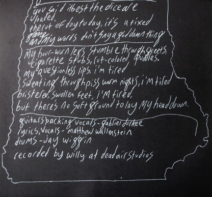 There's Nothing Up There But Heavy Clouds (VINYL) *TEST PRESSING* | Mint (M) Mint (M) - PUNK *NEW*