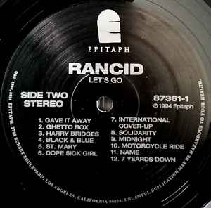 Let's Go (20th Anniversary Reissue VINYL) | - PUNK *NEW*