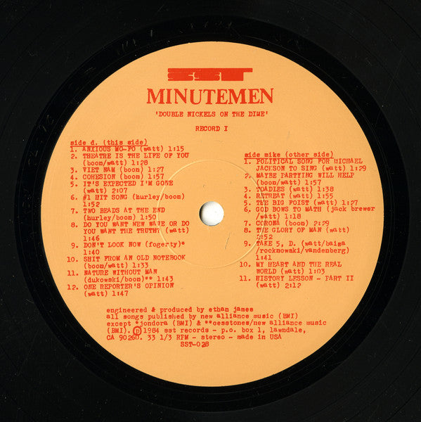 Double Nickels On The Dime (2xVINYL) | Mint (M) Mint (M) - PUNK *NEW*