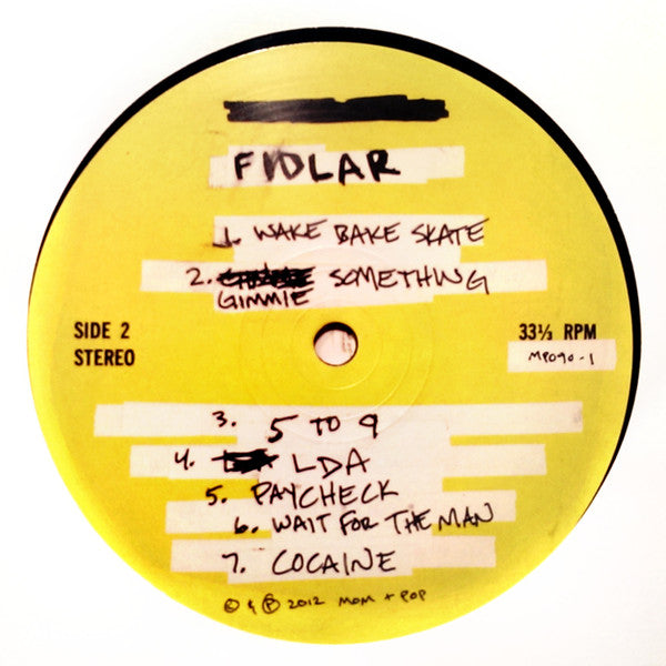 FIDLAR | Mint (M) Mint (M) - PUNK *SEALED*