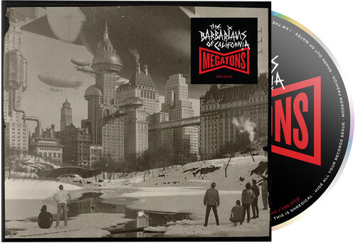 The Barbarians Of California - (PRESALE 8/21/26) Megatons (CD MANY HATS DIST 2026) | - PUNK *NEW*