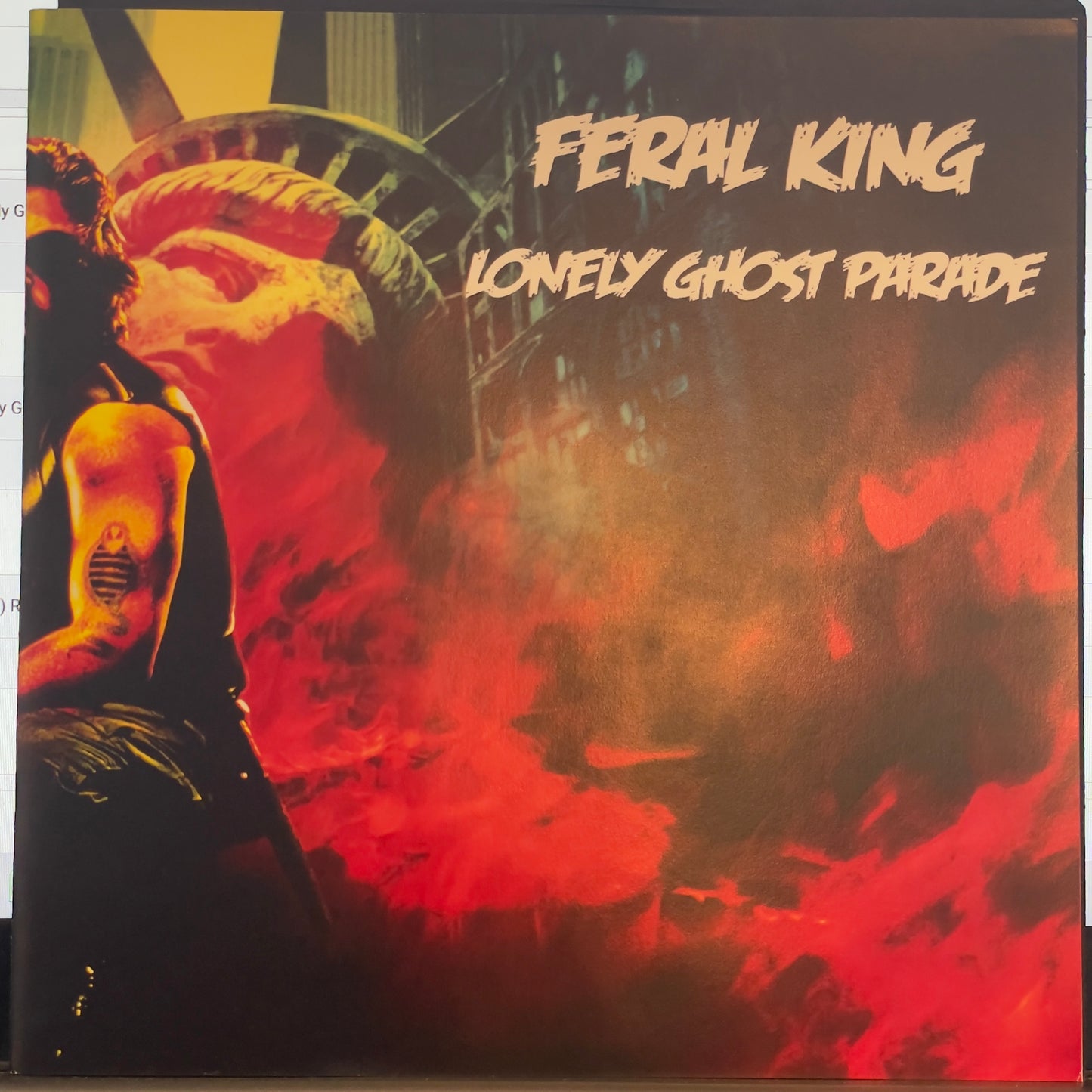 Feral King / Lonely Ghost Parade *LIMITED TO 20 ALTERNATE RELEASE COVER* (VINYL 7") | Mint (M) Mint (M) - PUNK *NEW*