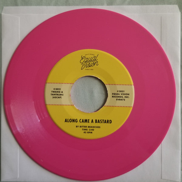Along Came A Bastard b/w Fraudulent )PINK VINYL 7") | Mint (M) Mint (M) - PUNK *NEW*