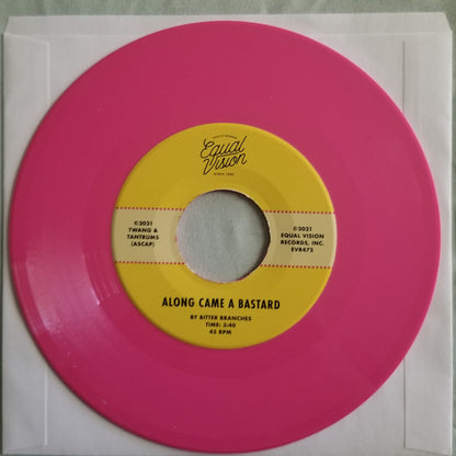 Along Came A Bastard b/w Fraudulent )PINK VINYL 7") | Mint (M) Mint (M) - PUNK *NEW*