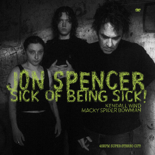 Jon Spencer - (PRESALE 9/11/26) Sick of Being Sick! (VINYL LP BRONZERAT BZRA680.1 2026) | NEW Mint (M) Mint (M) - PUNK *NEW*