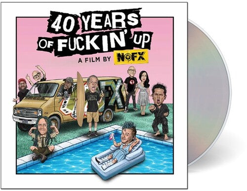 NOFX - (PRESALE 8/28/26) 40 Years Of F***in' Up (CD FAT WRECK CHORDS 2026) | NEW - PUNK *NEW*