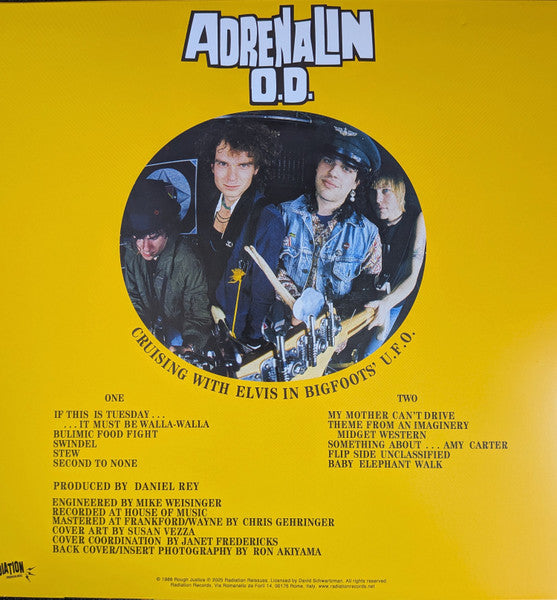 Cruising with Elvis in Bigfoots’ U.F.O. (VINYL) | Mint (M) Mint (M) - PUNK *NEW*