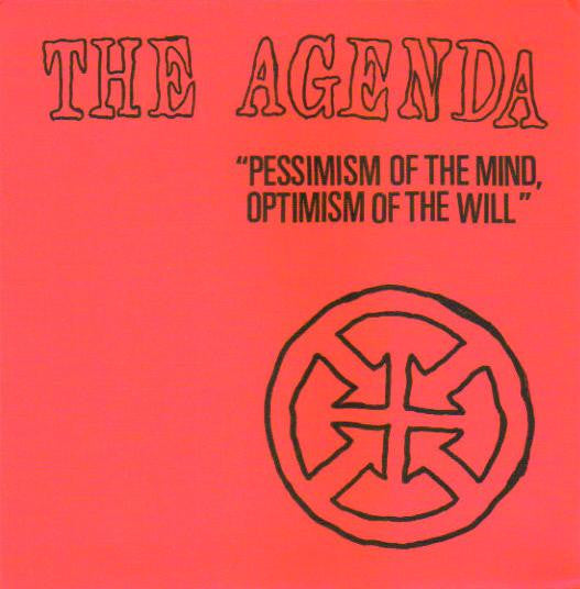 Pessimism Of The Mind, Optimism Of The Will (VINYL 7") | Mint (M) Mint (M) - PUNK *NEW*
