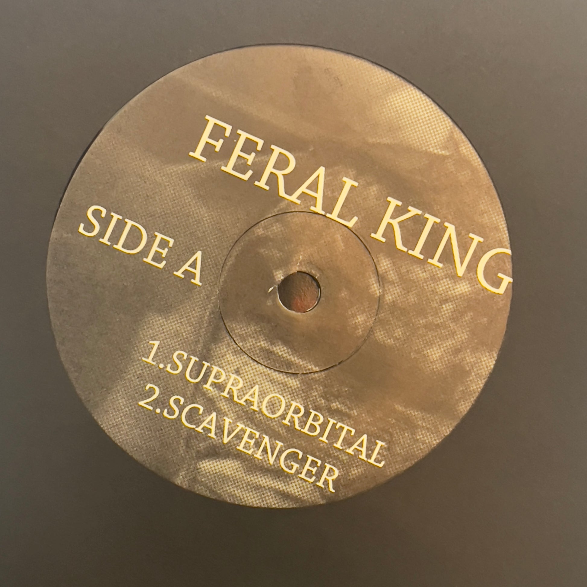 Feral King / Lonely Ghost Parade *LIMITED TO 20 ALTERNATE RELEASE COVER* (VINYL 7") | Mint (M) Mint (M) - PUNK *NEW*