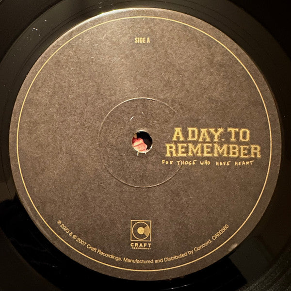 A Day To Remember - For Those Who Have Heart (VINYL) | Mint (M) Mint (M) - PUNK *NEW*