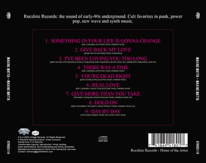 Maxine Watta - (PRESALE 6/26/26) Maxine Watta (MOD CD) | Mint (M) Mint (M) - PUNK *NEW*