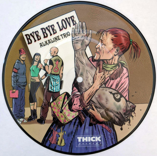 Alkaline Trio / Blue Meanies (VINYL 7" PICTURE DISC) | Mint (M) Mint (M) - PUNK *NEW*
