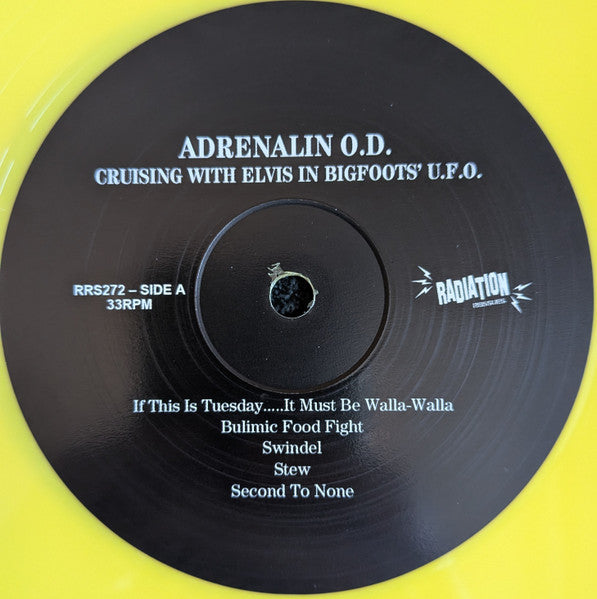 Cruising with Elvis in Bigfoots’ U.F.O. (VINYL) | Mint (M) Mint (M) - PUNK *NEW*