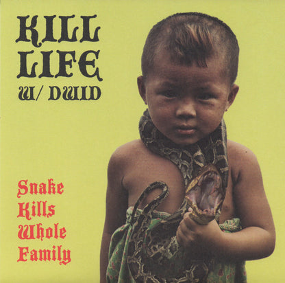 Snake Kills Whole Family / S.I.L. - (VINYL 7") *TEST PRESSING* | Mint (M) Mint (M) - PUNK *NEW*