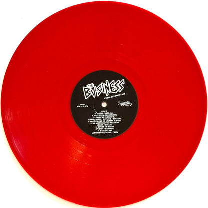 The Business - Under The Influence (RED VINYL LP) | NEW - PUNK *SEALED/COLOR*