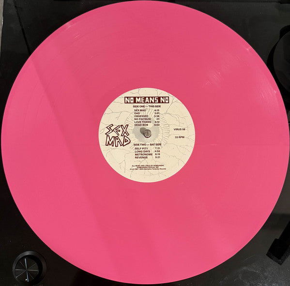 Sex Mad (PINK VINYL) | - PUNK *SEALED/COLOR*