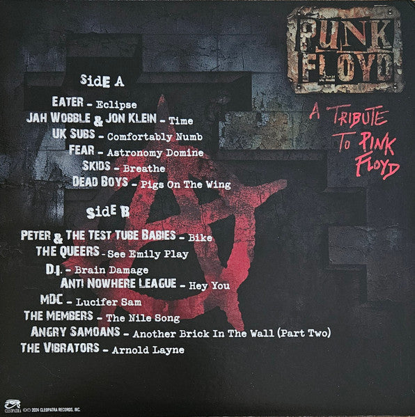 Punk Floyd (A Tribute To Pink Floyd)(COLOR VINYL) | Mint (M) Mint (M) - PUNK *SEALED/COLOR*