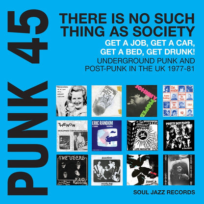 Various - Punk 45: There Is No Such Thing As Society | Mint (M) Mint (M) - PUNK *SEALED/COLOR*