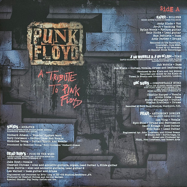 Punk Floyd (A Tribute To Pink Floyd)(COLOR VINYL) | Mint (M) Mint (M) - PUNK *SEALED/COLOR*