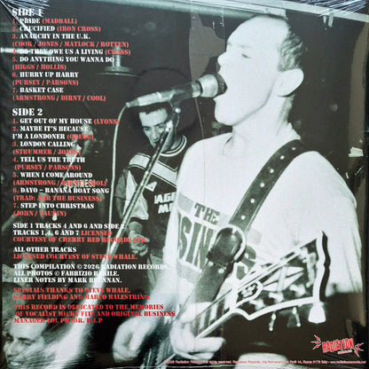 The Business - Under The Influence (RED VINYL LP) | NEW - PUNK *SEALED/COLOR*
