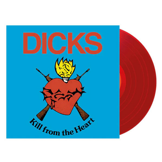 Dicks - Kill From The Heart (TRANSPARENT RED VINYL) | Mint (M) Mint (M) - PUNK *SEALED/COLOR*